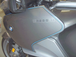 Pinstriped BMW