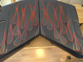 Outlined Flames